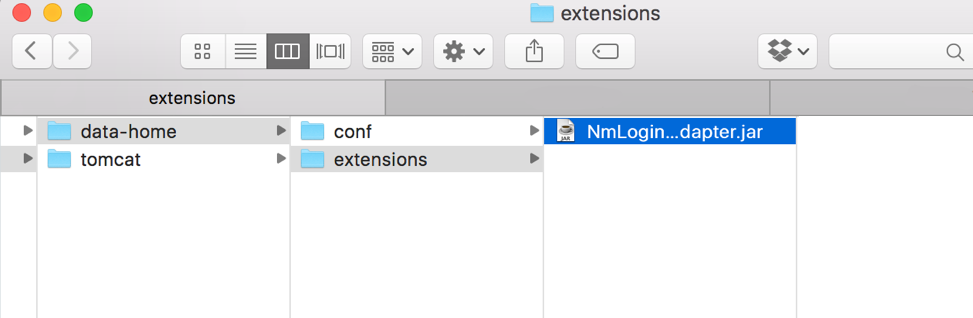 extensions mac osx